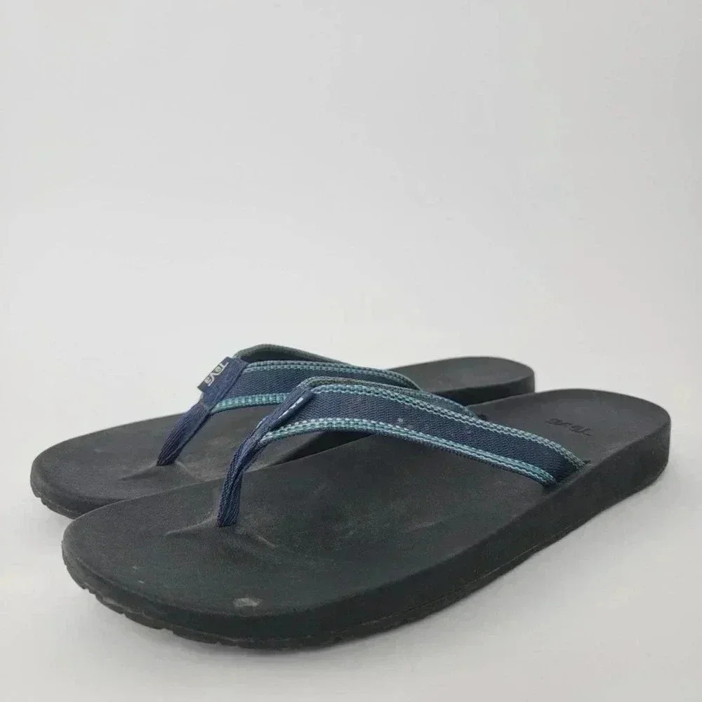 Teva Azure Flip Flop Sandals - 10 - Picture 5 of 10